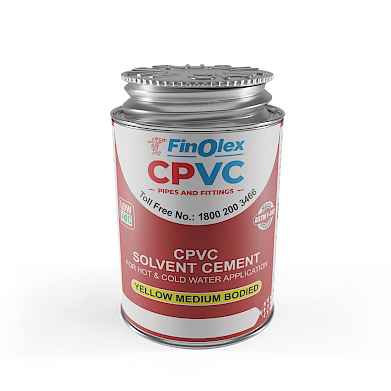 CPVC solvent cement - Yellow medium bodied